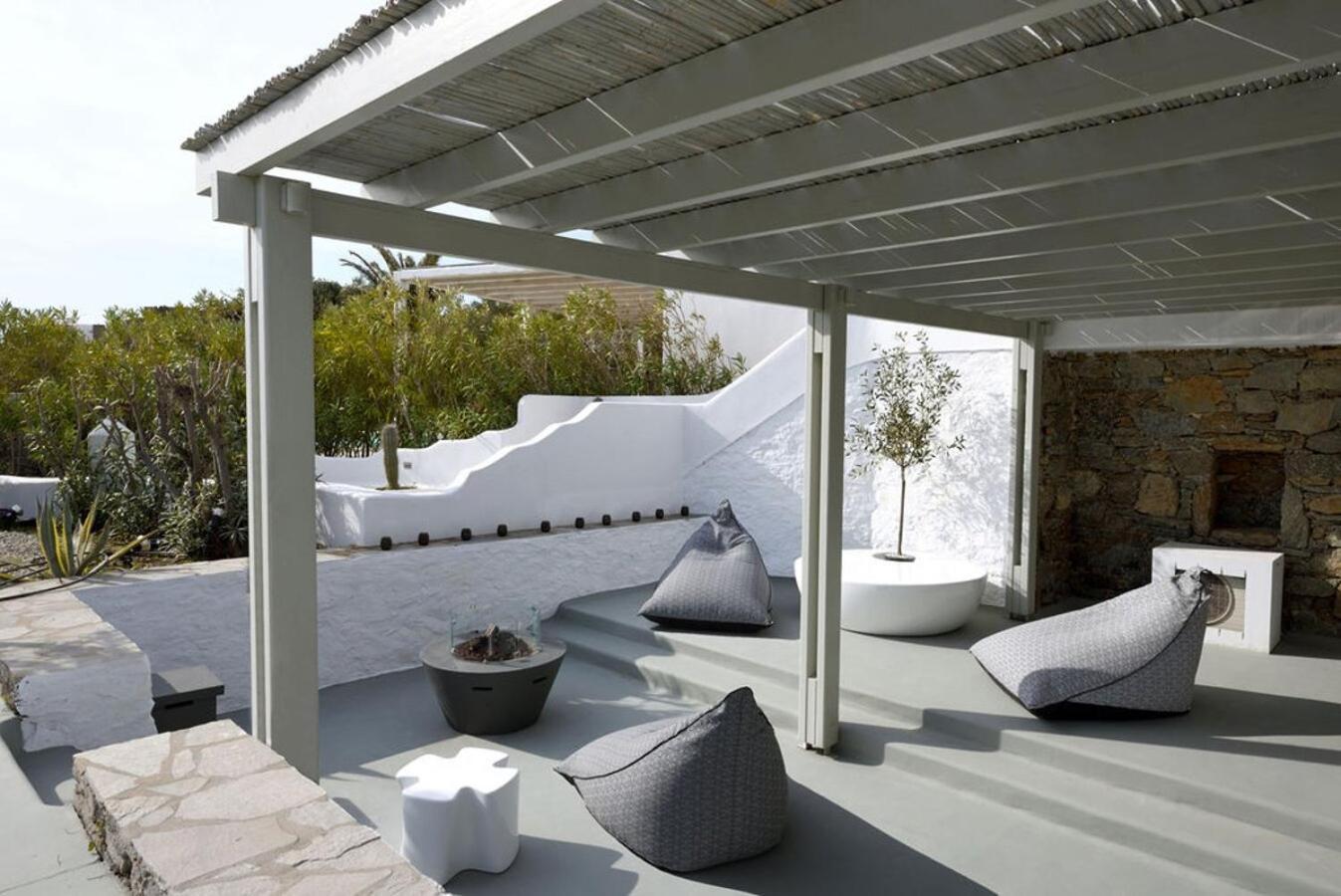 Villa Dafni 4Bed With Pool In Kalafatis Spilia Mykonos Town Esterno foto