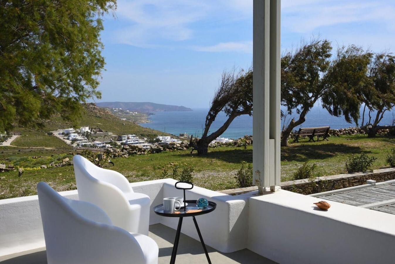 Villa Dafni 4Bed With Pool In Kalafatis Spilia Mykonos Town Esterno foto