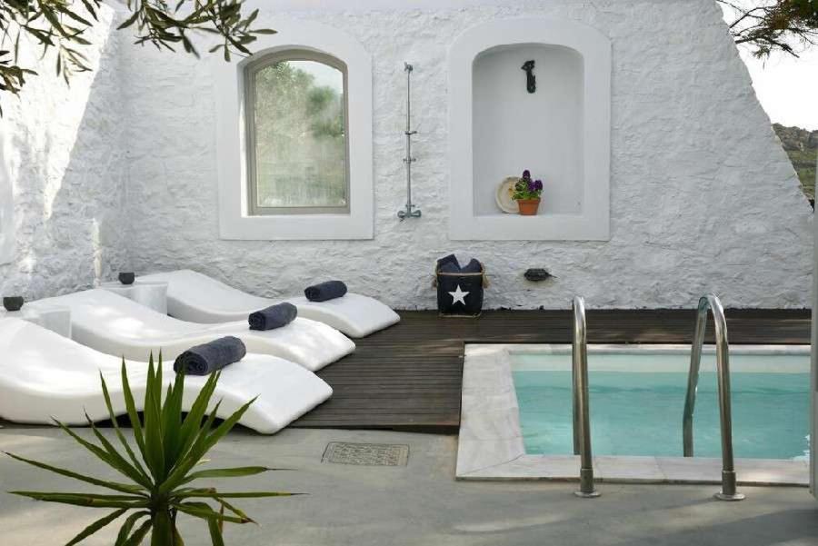 Villa Dafni 4Bed With Pool In Kalafatis Spilia Mykonos Town Esterno foto